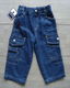 B & D Stoere Basic Worker JEANS maat 74 - 1 - Thumbnail