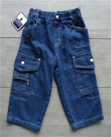 B & D  Stoere Basic Worker JEANS  maat 74