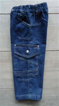 B & D Stoere Basic Worker JEANS maat 74 - 4
