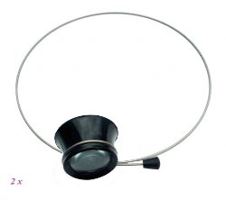 Hoofdband veer met loupe = 2 x = 31774
