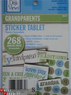 deja views sticker tablet grandparents