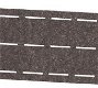 Strijkvlieseline Zwart 7.5 cm Breed, Prijs per meter - 1 - Thumbnail