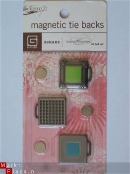 basic grey magnetic tie backs square - 1