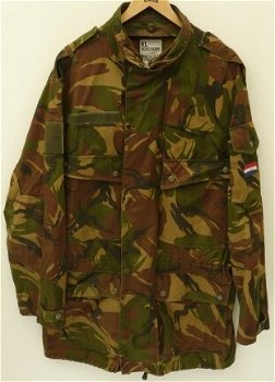 Jas, Parka, Uniform, Buiten, Gevechts, KL, M90, Woodland Camouflage, maat: 6080/0005, 1990.(Nr.1) - 0