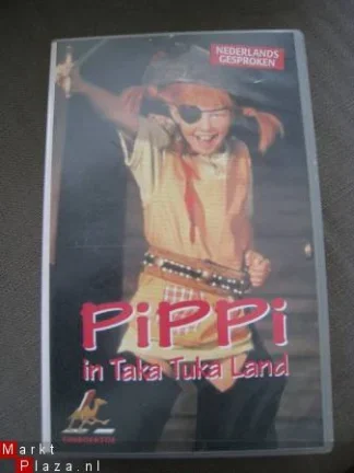 Pippi in Taka Tuka Land - VHS videoband - nr. 1