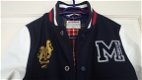 McGregor bomberjack baseballjack blauw wit rood nieuw maat 140 - 4 - Thumbnail