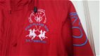 La Martina rode zomerjas met capuchon maat 152 - 5 - Thumbnail