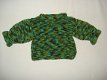 Groen gebreide warme trui maat 56/62 nieuw - 1 - Thumbnail