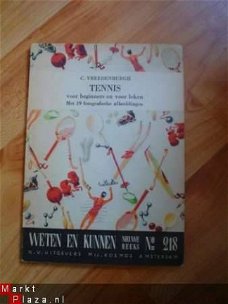 Tennis voor beginners en voor leken door C. Vreedenburgh
