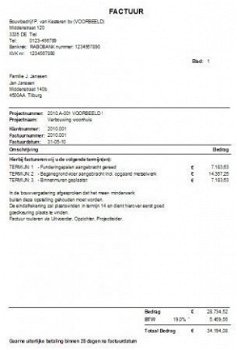 Calculatieprogramma € 185,- Calculatie programma - 8