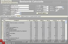 Calculatie Software, Calculatiesoftware voor Bouw