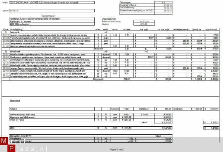 Calculatieprogramma, begrotingsprogramma Calculatiesoftware - 4