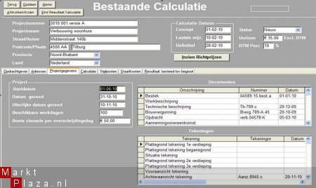 Calculatieprogramma speciaal ontwikkeld voor de bouw sector - 4