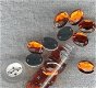 Strasstenen /Knopen Ovaal Hyacint 15 x 11mm - 2 - Thumbnail