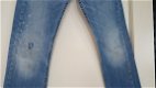 Vingino jeans spijkerbroek met Italiaanse vlag op kontzak maat 122 - 5 - Thumbnail