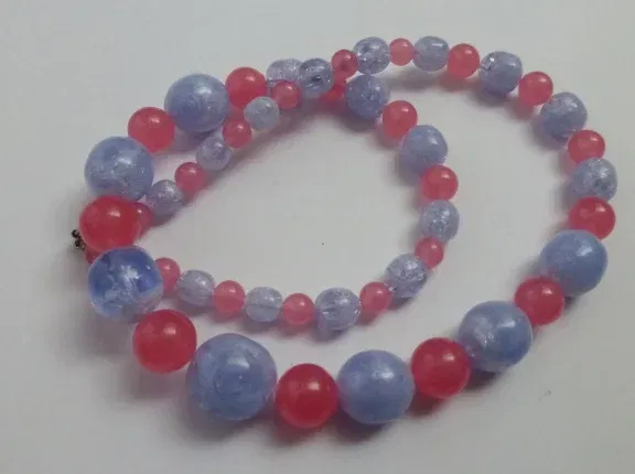 Vrolijk gekleurde ketting (284) - nr. 1