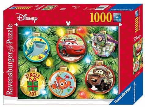 Ravensburger - Disney Pixar: Christmas - 1000 Stukjes Nieuw - 2