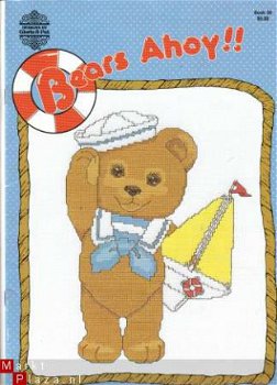 Glora & Pat Leaflet Bears Ahoy vol met berenpatronen - 1