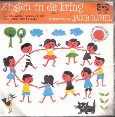 Radio Kinderkoor "Jacob Hamel" - Zingen In De Kring Deel 8-Rood Vinyl 1961