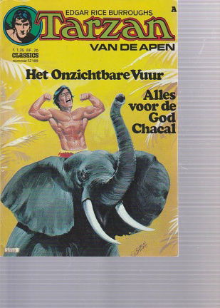 Tarzan van de apen - Het onzichtbare vuur / Alles voor God Chacal - Nummer 12199 - nr. 1