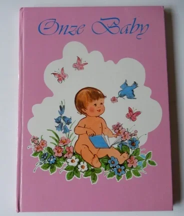 Babyboek Onze Baby roze - nr. 1