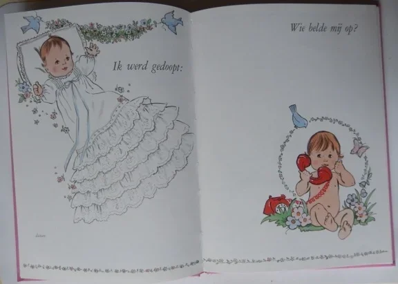 Babyboek Onze Baby roze - Afbeelding 4