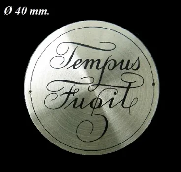 = Tempus Fugit plaatje = 32645 - 0