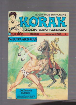 Korak zoon van Tarzan 2088 De luipaardman - nr. 1