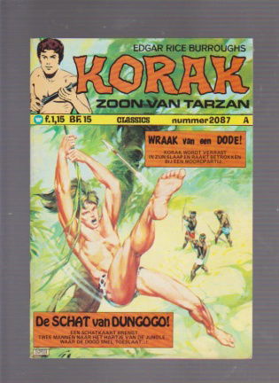Korak zoon van Tarzan 2087 Wraak van een dode - nr. 1