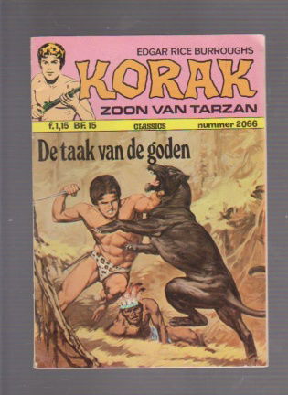 Korak zoon van Tarzan 2066 De taak van de goden - nr. 1