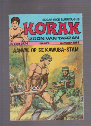 Korak zoon van Tarzan 2065 Aanval op de kawuba stam - nr. 1