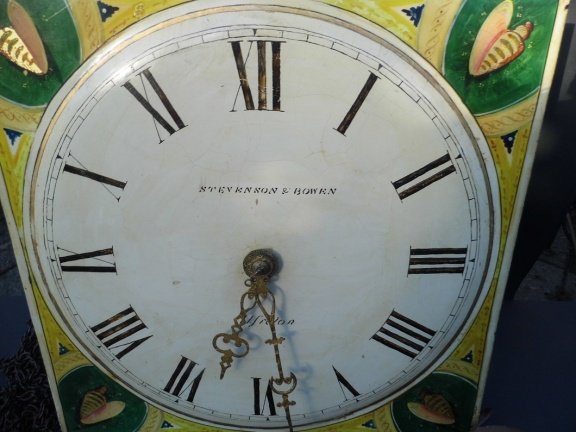 = Uurwerk Engelse klok = Stevenson & Bowen = 32082 - Afbeelding 3
