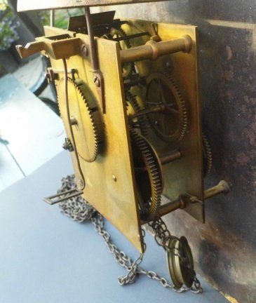 = Uurwerk Engelse klok = Stevenson & Bowen = 32082 - Afbeelding 6
