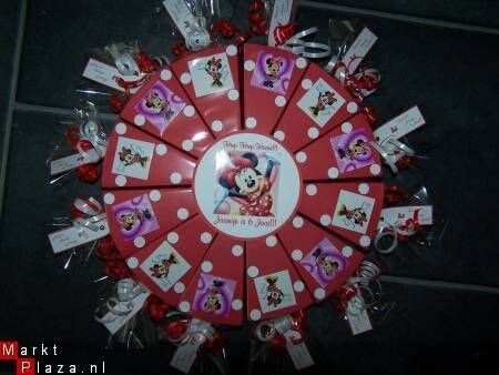Disney Minnie Mouse Traktatie Taart - 4