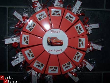 Disney Cars Traktatie Taart - 4