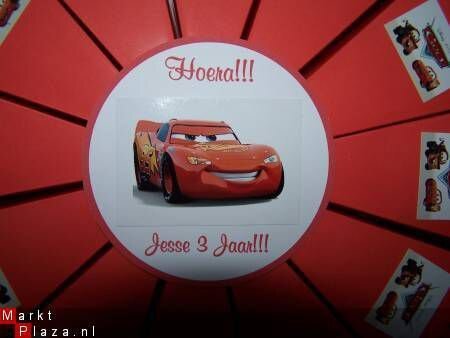 Disney Cars Traktatie Taart - 5