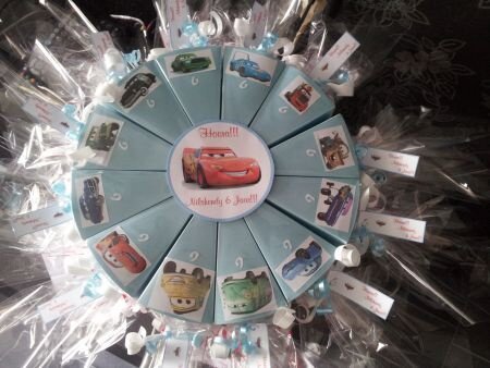 Disney Cars Traktatie Taart - 2