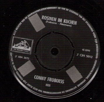 Conny Froboess - Rosinen Im Kuchen - Skip Du-Bi-Du - vinylsingle 1963 -DUITS - 1
