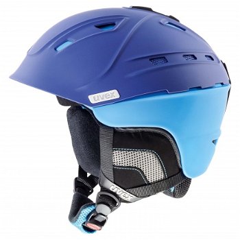 Indigo Cyan mat Uvex p2us skihelm maat S M L XL model 2016 - 1