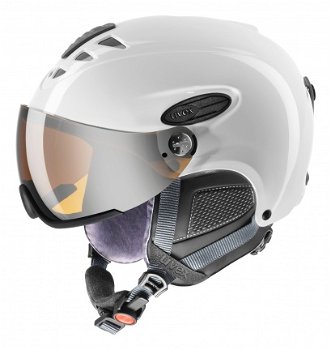 Uvex HLMT 300 Visor helm met vizier White XS tm XL - 1