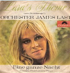Orchester James Last  - Lara's Theme - Eine Ganze Nacht  - vinylsingle 1966- Duits (instr)
