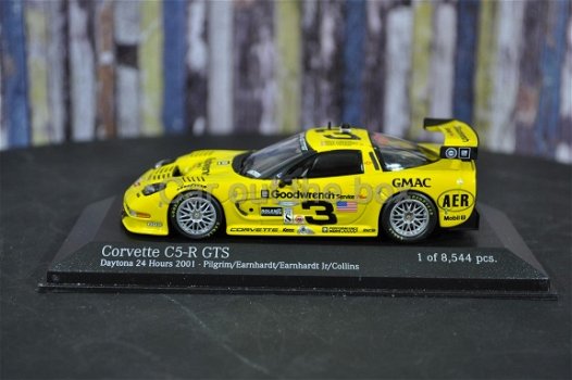 Corvette C5-R GTS Daytona 2001 NO 3 1:43 Action - 2