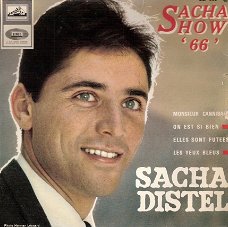 Sacha Distel-  EP: Sacha Show '66 -(Monsieur Cannibale  ea) vinyl EP 1966 _FRANSTALIG