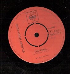 Gilbert Montagné- The Fool- Hide Away-  vinylsingle 1971