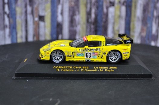 Corvette C6-R Le Mans 2006 NO 63 1:43 Ixo - 2