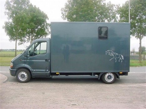 Renault Master - 2.8D JWR Horsetrucks Veewagen 114 pk - 1