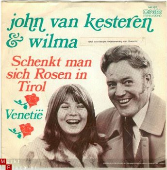 John van Kesteren & Wilma : Schenkt man sich Rosen in Tirol (1971) - 1