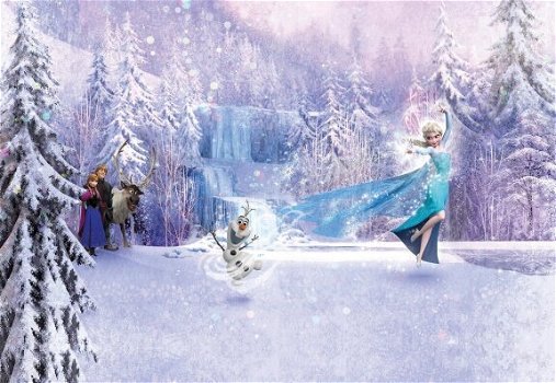 Frozen Fotobehang Disney VLIESbehang *Muurdeco4kids - 2