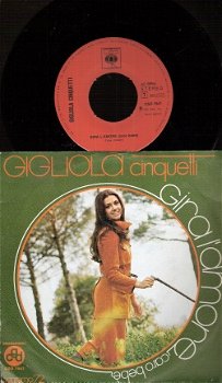 Gigliola Cinquetti -Gira L' Amore (Caro Bebè) -vinylsingle San Remo 1972/DUTCH pressed -Italian PS - 1