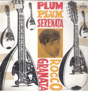 Rocco Granata - Plum Plum Serenata - Sa Ga Po (Ik Hou Van Jou) vinylsingle 1963-ITALY - 1